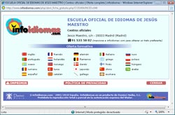LAS NUEVAS FICHAS DE INFOIDIOMAS