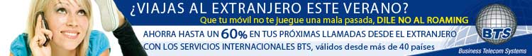 AHORRA HASTA UN 60% EN TUS LLAMADAS DESDE EL EXTRANJERO