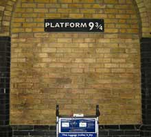 pared estacion tren harry potter