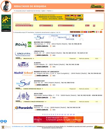 ACADEMIAS DE IDIOMAS