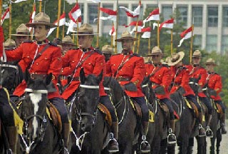 policía montada