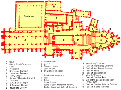 mapa catedral