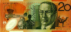 REVERSO 20 D&Oacute;LARES