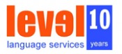 logo LEVEL LANGUAGE SERVICES logo LEVEL LANGUAGE SERVICES