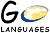logo de GO LANGUAGES