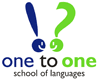 logo ONE TO ONE SCHOOL OF LANGUAGES