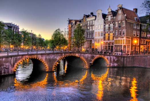 canales en Amsterdam canales en Amsterdam