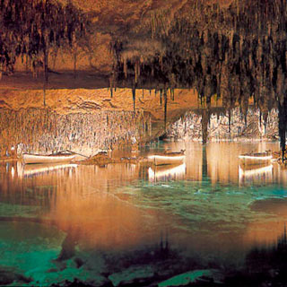 Lake Martel in Drach Caves Lake Martel in Drach Caves