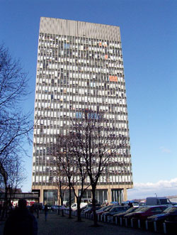 Arts Tower en la Universidad de Sheffield Arts Tower en la Universidad de Sheffield