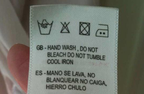 Ya no podrás lavar la ropa sin ver constantes fallos de traducción