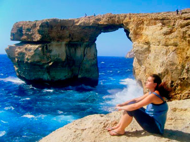 ventana azul