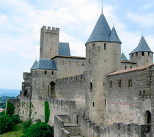 Carcasona, una auténtica fortaleza medieval que ha servido de plató a muchas películas