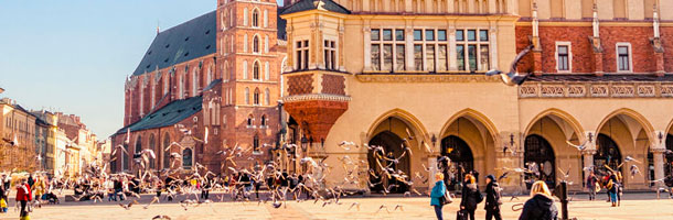Dentro de los mejores destinos para las becas Erasmus tenemos Cracovia