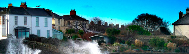 Dentro de los mejores pueblos de Irlanda para estudiar inglés podrás ver Dalkey