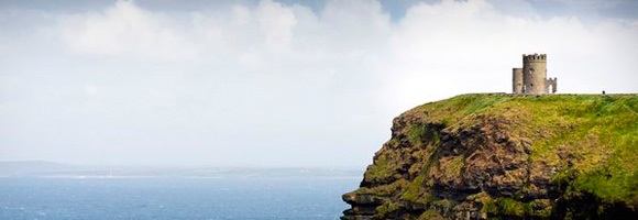 Este paisaje irlandés es uno de los muchos que podrá disfrutar un estudiante de un curso de inglés en Irlanda