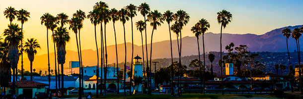 Entre las mejores ciudades de California para aprender inglés nos encontramos con Santa Bárbara