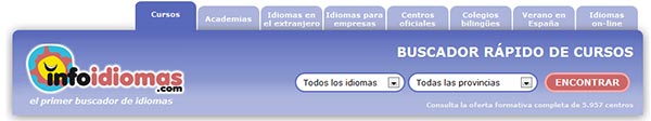 buscador-infoidiomas buscador de cursos de idiomas