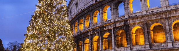 Desea una feliz Navidad en italiano