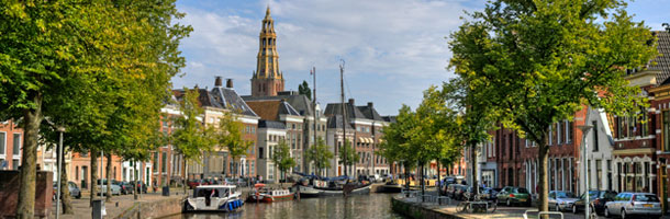 Incluido con los mejores destinos para las becas Erasmus tenemos a Groninga