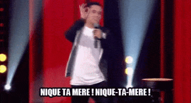 Entre los insultos en francés más usuales hay algunos muy graves