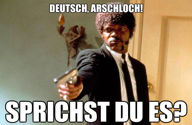 Has de tener cuidado al utilizar algunos de estos insultos del alemán