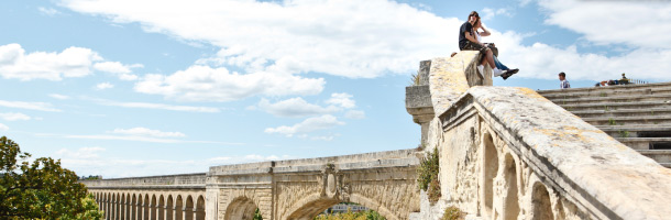 Dentro de los mejores destinos para las becas Erasmus Montpellier representa a Francia