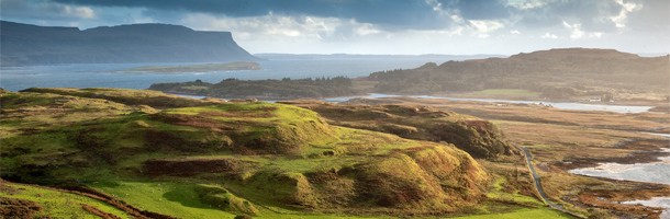 Si decides trabajar en Escocia podrás disfrutar además de paisajes como estos